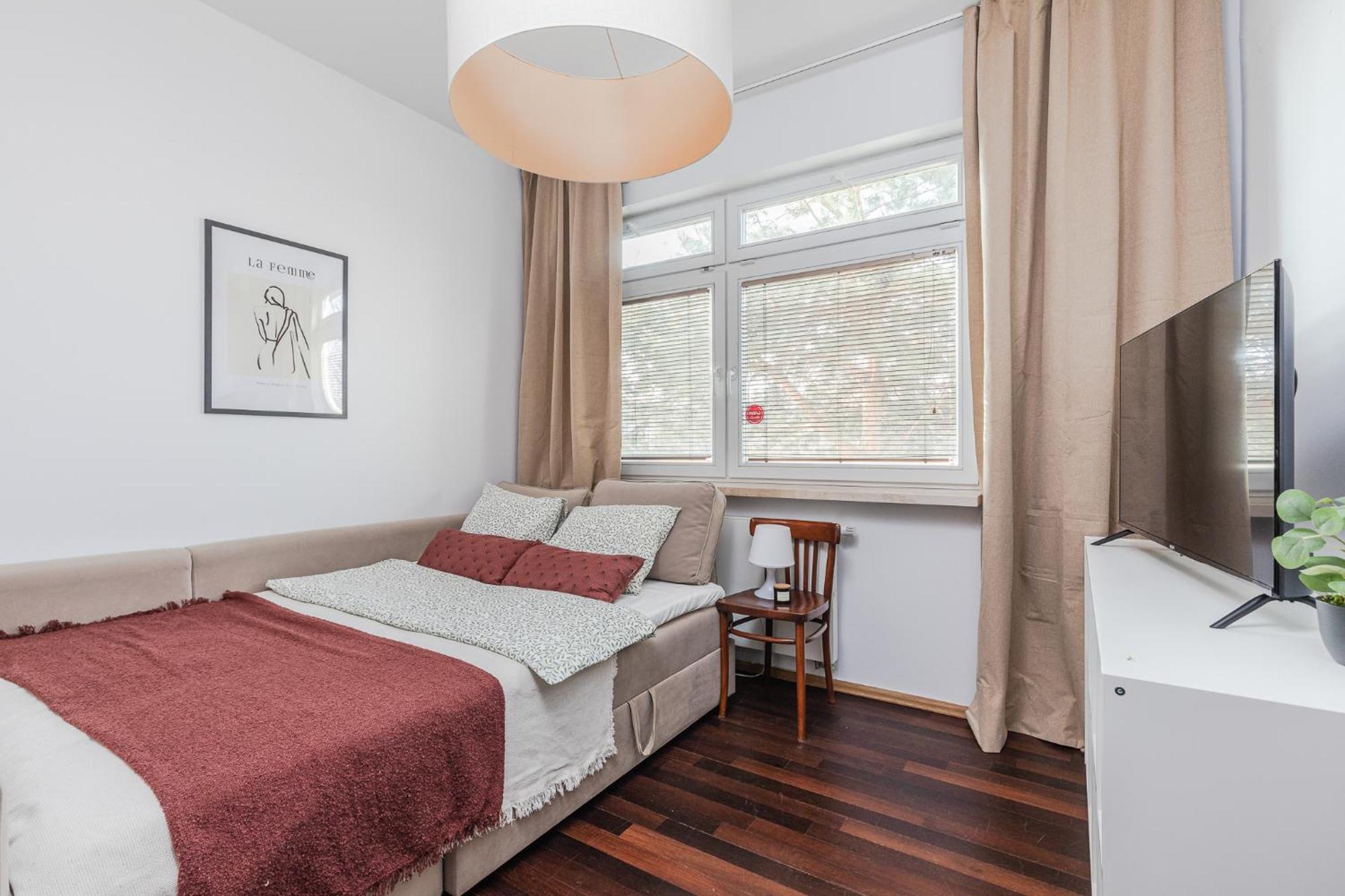 Superapart Wilanowska Apt 20 "Pet-Friendly 1Br Home With Patio Warszawa Eksteriør bilde
